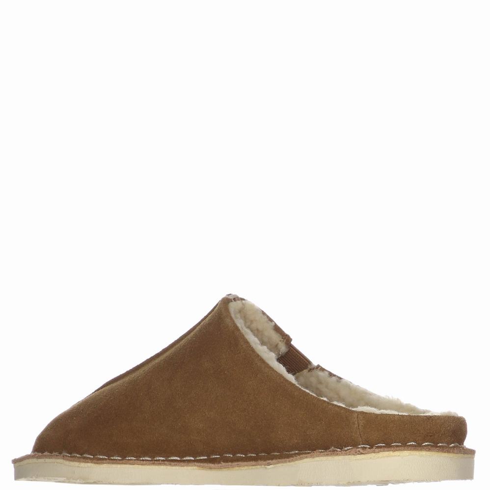 Pajar Muller Uomo Pantofole Khaki | LGM2157YH